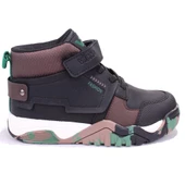 Vicco Marven 946F24K438 Siyah Ortopedik Günlük Erkek Çocuk Spor Bot thumbnail 2