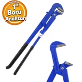 Maşalı Boru Anahtarı 1'' İnç İngiliz Anahtar 32 Cm Çok Amaçlı Anahtar Sökme Tutma Sıkma - 1