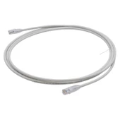 PATCH CORD UTP CAT6 3 MT WHITE (NPC06UZDB-WT003M) - 1