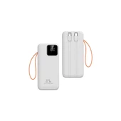 Sunix 30.000 Mah 22,5W Kendinden Kablolu Taşınabilir Powerbank Beyaz PB-60 - 2