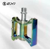 EXİ JT-10 3 Rulmanlı Alüminyum Alaşımlı Mtb Bmx Şehir Ve Yol Bisikleti Pedalı Siyah - 4