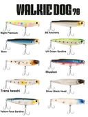 Fujin Walkie Dog 70mm 8.2gr Su Üstü Maket Balık thumbnail 2