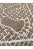TEKSTİLCİ Tekstilci 50x70 Bukle Pamuklu Kilim Paspas - 3
