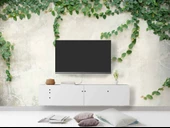 Duvar Dokulu Sarmaşık Dekorlu Duvar Kağıdı thumbnail 3