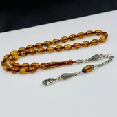 Eskitme Usulü Ateş Kehribar Tesbih Hcz-Model HTYRR - 1