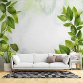 Yaprak Dekorlu Duvar Kağıdı thumbnail 1