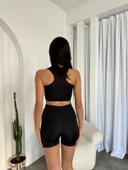 Büstiyer Ve Şort Takımlı Sporcu Mayo Büstiyerli Mayo Spor Mayo - 4