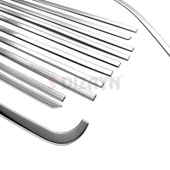 S-Dizayn VW Transporter T5 Kısa Şase Krom Cam Çerçeve Seti 2003-2015 Tek Sürgü thumbnail 4