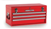 İzeltaş Çekmeceli Alet Sandığı Büyük Boy Kırmızı (Boş) - 2