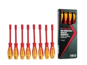 İZELTAŞ 1000V Süngüsü İzoleli Lokma Uçlu Tornavida Seti 8 Parça VDE - 1