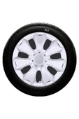 Chevrolet Uyumlu 15 Inc Kırılmaz SKS Jant Kapağı 1 Takım 4 Adet No:335 - 1