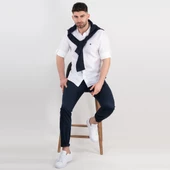 PAUL MARTİN REGULAR FİT KETEN ERKEK GÖMLEK thumbnail 3