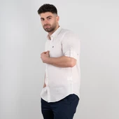 PAUL MARTİN REGULAR FİT KETEN ERKEK GÖMLEK thumbnail 12