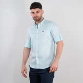 PAUL MARTİN REGULAR FİT KETEN ERKEK GÖMLEK thumbnail 8