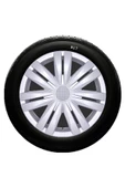 Fiat Uyumlu 17 Inç Kırılmaz SKS Jant Kapağı 1 Takım 4 Adet No:501 - 1