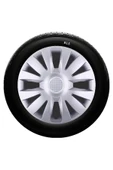 Fiat Uyumlu 15 Inc Kırılmaz SKS Jant Kapağı 1 Takım 4 Adet No:324 - 1