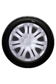 Fiat Uyumlu 16 Inc Kırılmaz SKS Jant Kapağı 1 Takım 4 Adet No:408 - 1