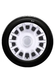 Fiat Uyumlu 13 Inc Kırılmaz SKS Jant Kapağı 1 Takım 4 Adet No:109 - 1
