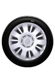 Hyundai Uyumlu 15 Inc Kırılmaz SKS Jant Kapağı 1 Takım 4 Adet No:312 - 1