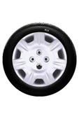 Ford Uyumlu 14 Inc Kırılmaz SKS Jant Kapağı 1 Takım 4 Adet No:220 - 1