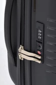 Pierre Cardin Trolley Valiz Siyah Orta Boy 04PC7060-02-SYH - 4
