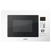 Simfer MD2330 800W Full Ankastre Mikrodalga Fırın 23Lt Beyaz - 1