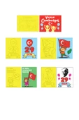 29 Ekim Cumhuriyet Bayramı Kum Boyama Kartı Seti 5 Adet Büyük Boy A4-Red Castle KB-RC-053-1 - 1