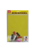 29 Ekim Cumhuriyet Bayramı Kum Boyama Kartı Seti 5 Adet Büyük Boy A4-Red Castle KB-RC-053-1 - 11