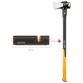 Fiskars Yarma ve Vurma Baltası Xxl 8lb/36 + Balta ve Bıçak Bileyici - 1