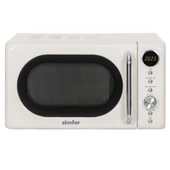 Simfer SK4605 700W Retro Krem Dijital Mikrodalga Fırın thumbnail 1