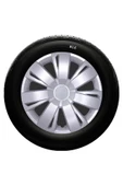 Opel Uyumlu 16 Inc Kırılmaz SKS Jant Kapağı 1 Takım 4 Adet No:411 - 1