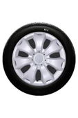 Opel Uyumlu 16 Inç Kırılmaz SKS Jant Kapağı 1 Takım 4 Adet No:417 - 1