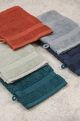 5'li Paket Pamuklu Yumuşak Hassas Ciltler İçin Havlu Kese - 2