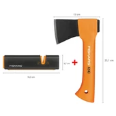 Fiskars Parçalama Baltası Xxs-X5 + Balta ve Bıçak Bileyici - 1