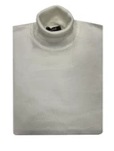 Erkek Slim Fit Ekru Boğazlı Erkek Triko-7040 - 1