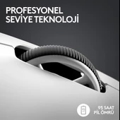Logitech G PRO X Superlight 2 910-006639 Beyaz Lightspeed Hero Şarjlı Optik Kablosuz Oyuncu Mouse - Teşhir - 4