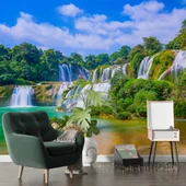 Deniz ve Şelale Temalı Duvar Kağıdı thumbnail 6