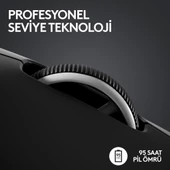 Logitech G PRO X Superlight 2 910-006631 Siyah Lightspeed Hero Şarjlı Optik Kablosuz Oyuncu Mouse - Teşhir - 5