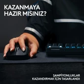 Logitech G PRO X Superlight 2 910-006631 Siyah Lightspeed Hero Şarjlı Optik Kablosuz Oyuncu Mouse - Teşhir - 2