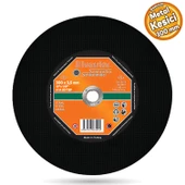 Sonnenflex Metal Kesici Taş Disk Taşlama Tezgah Kesme Spiral Demir Kesme Diski 300x3.5 mm - 1