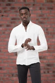 Modtime Örgü Desenli Full Likralı Pamuklu Slimfit Gömlek - 3