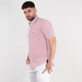 PAUL MARTİN REGULAR FİT GOFRE KUMAŞ ERKEK GÖMLEK - 4