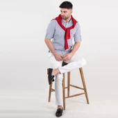 PAUL MARTİN REGULAR FİT GOFRE KUMAŞ ERKEK GÖMLEK - 7