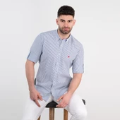 PAUL MARTİN REGULAR FİT GOFRE KUMAŞ ERKEK GÖMLEK - 8