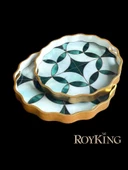 ROY KING 2 Lİ OVAL TEPSİ 44*36/38*31 CM - 1