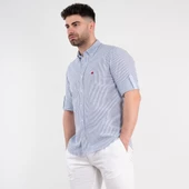 PAUL MARTİN REGULAR FİT GOFRE KUMAŞ ERKEK GÖMLEK - 10