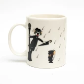 Warner Bros 100.Yıl Özel Seri Tom&Jerry Singin in the Rain Porselen Kupa - 1
