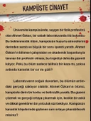 DEDEKTİF VAKA ÇÖZME OYUNU KANLI MAFYA HESAPLAŞMASI DAVASI - 2