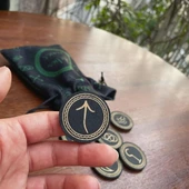 WITCHES RUNES KESELİ AHŞAP RUNE SETİ - 3