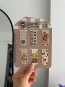 Cute Bear Magnetic Bookmark / Kitap Ayracı 6lı Set - 1